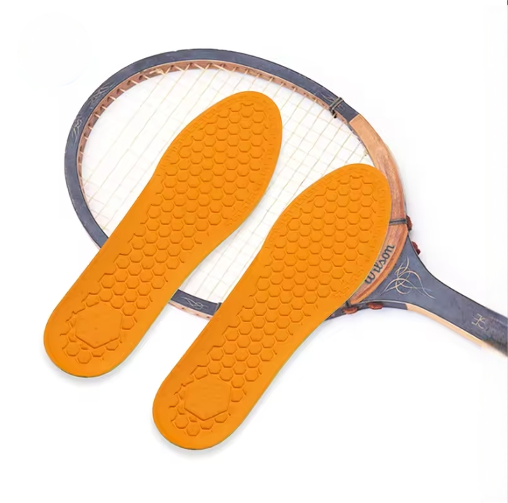 Running Insoles Women Breathable Soft Sole Shock Absorbing Sports Anti Bacterial Insoles
