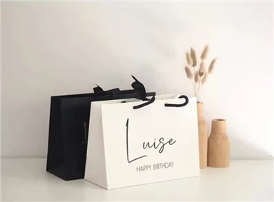 Stampar tad-Dwana Fashion Lussu Xiri Bag Ippakkjar Riċiklabbli Borża Gift Paper Bag Bil Manki